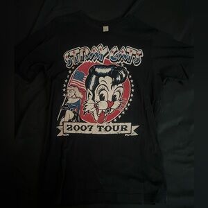Stray Cats 2007 US tour tshirt